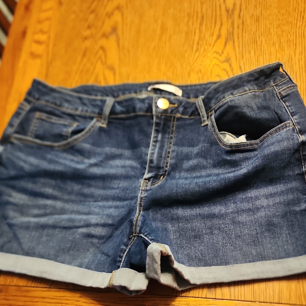 Denim Blue Women's Shorts